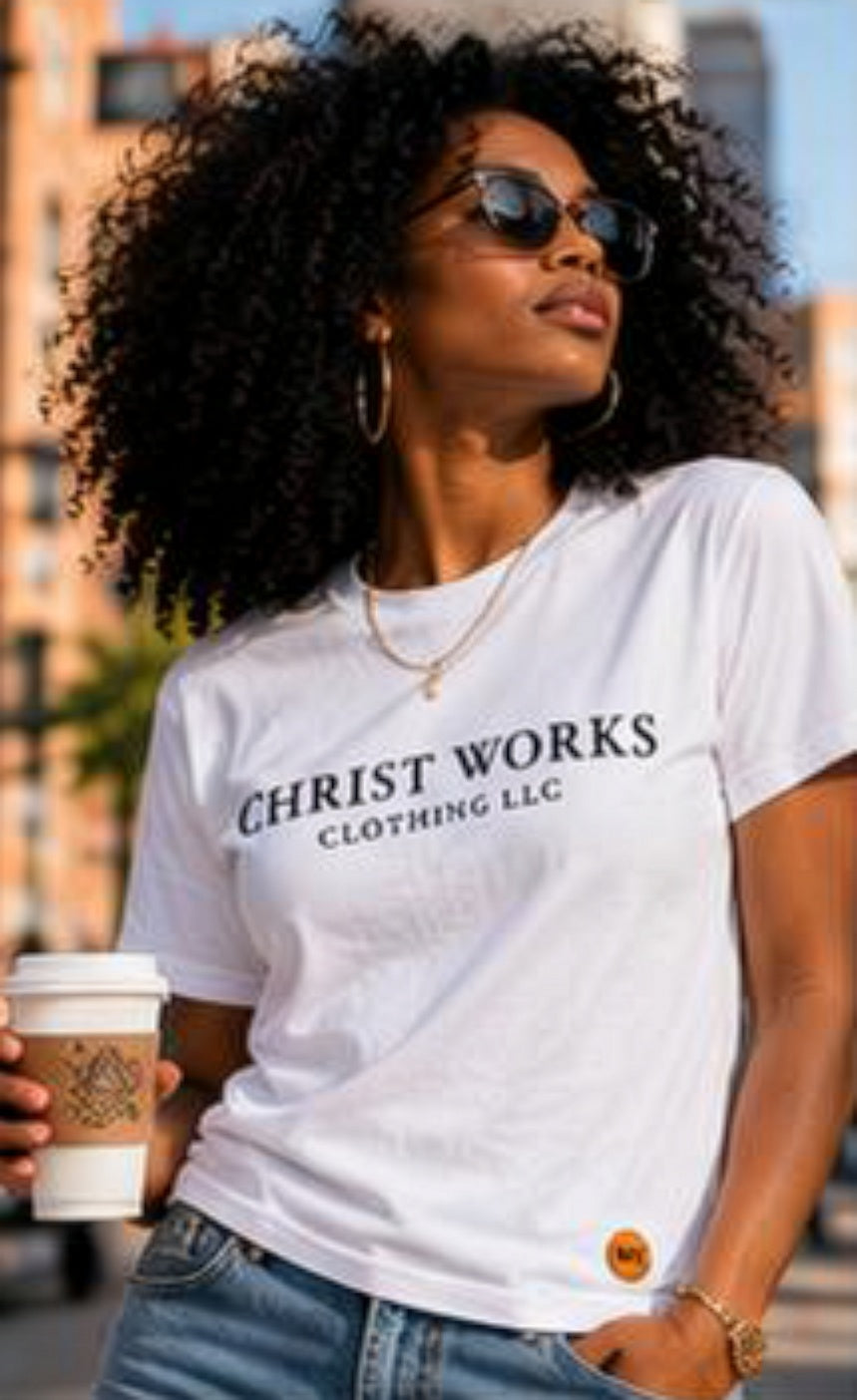 CWC Signature White Tee