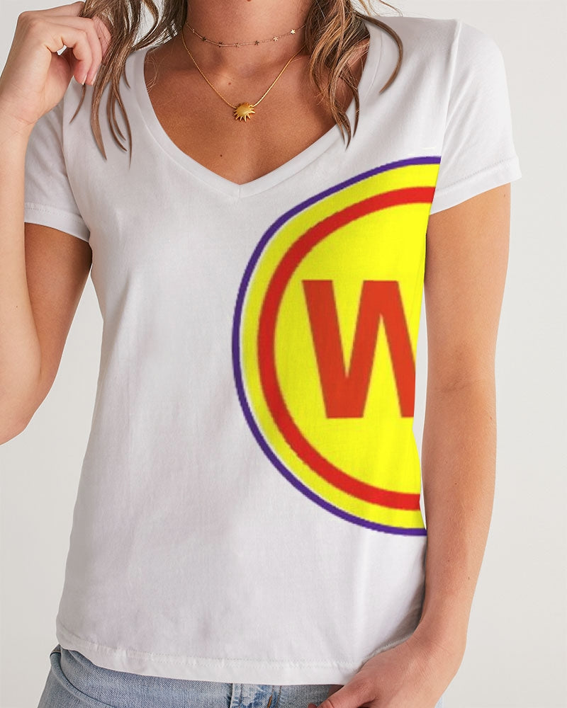 CWC LIFE Women's V-Neck Tee