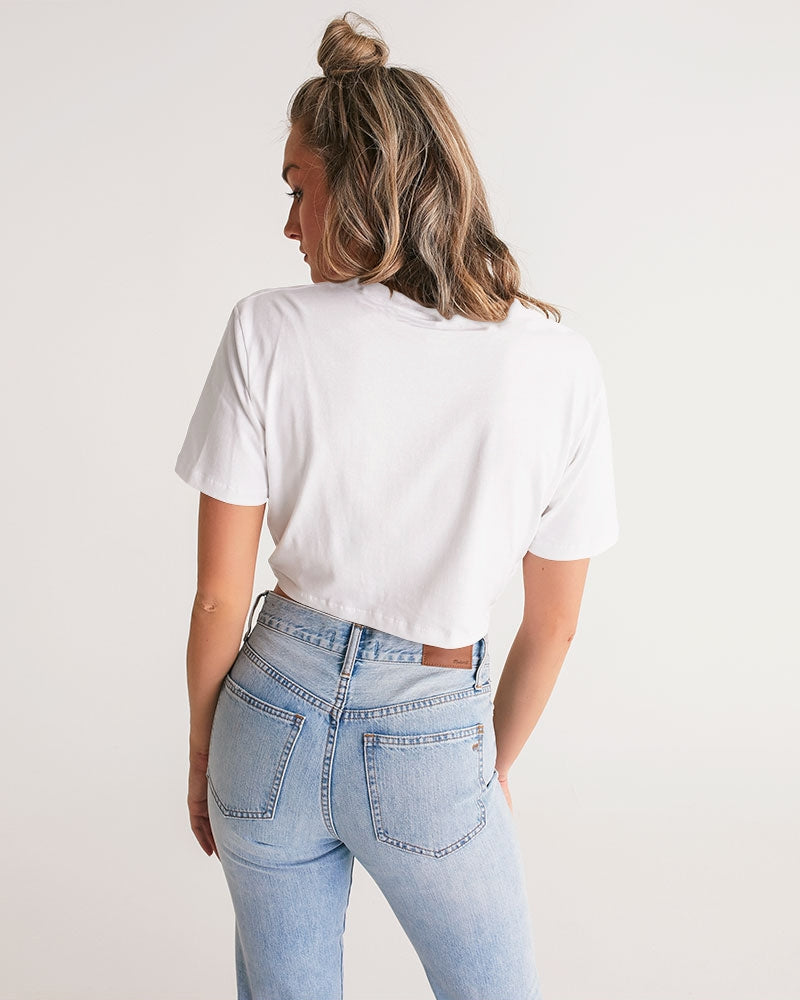 CWC LIFE Women's Twist-Front Cropped Tee