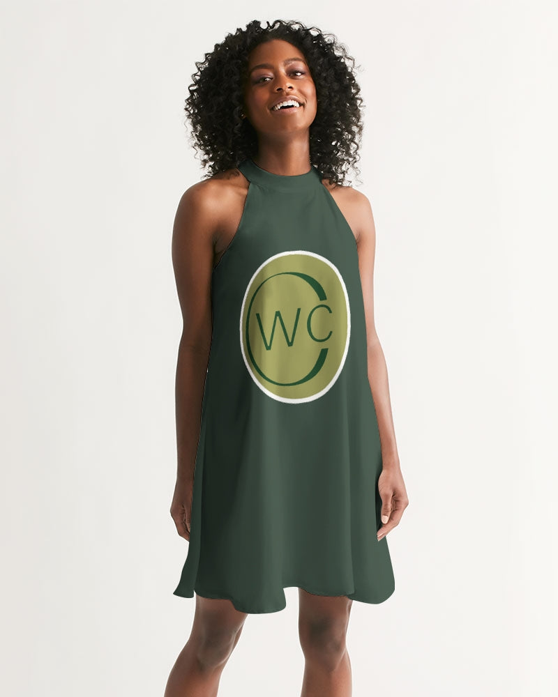 FOREST Women's Halter Dress