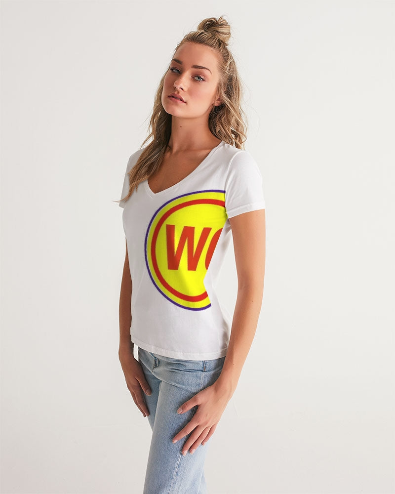 CWC LIFE Women's V-Neck Tee