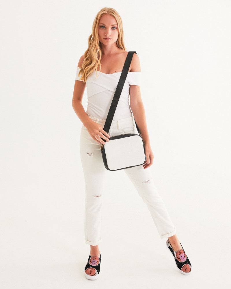 Puzzle Women's Slip-On Canvas Shoe