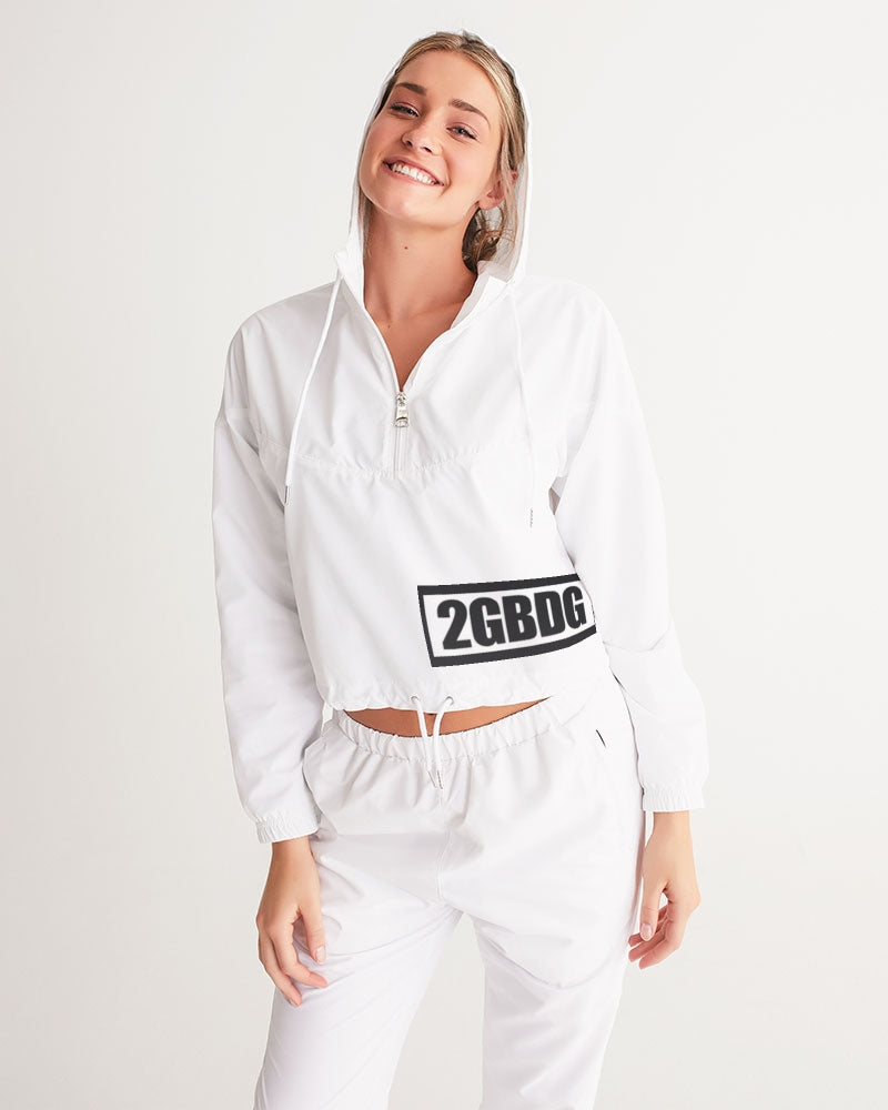 2GBDG  1st EDITION Women's Cropped Windbreaker