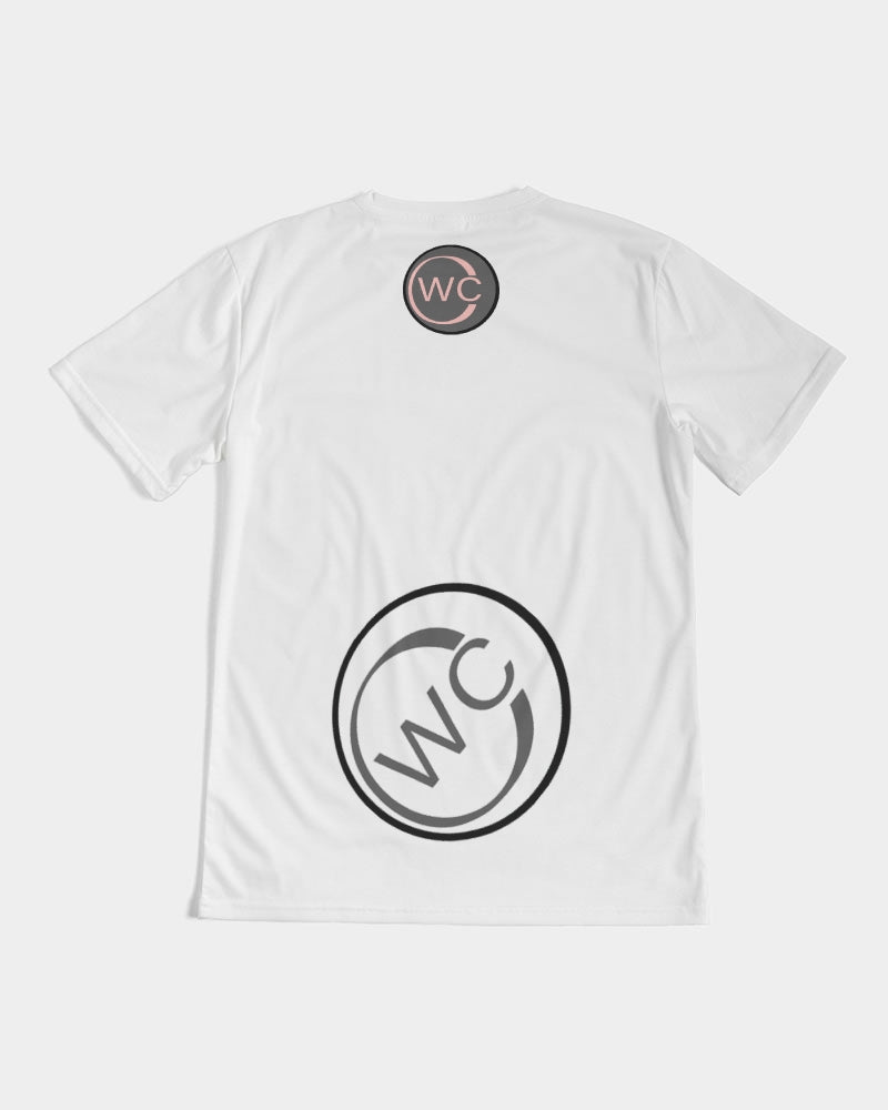 White Pink Black Men's Tee