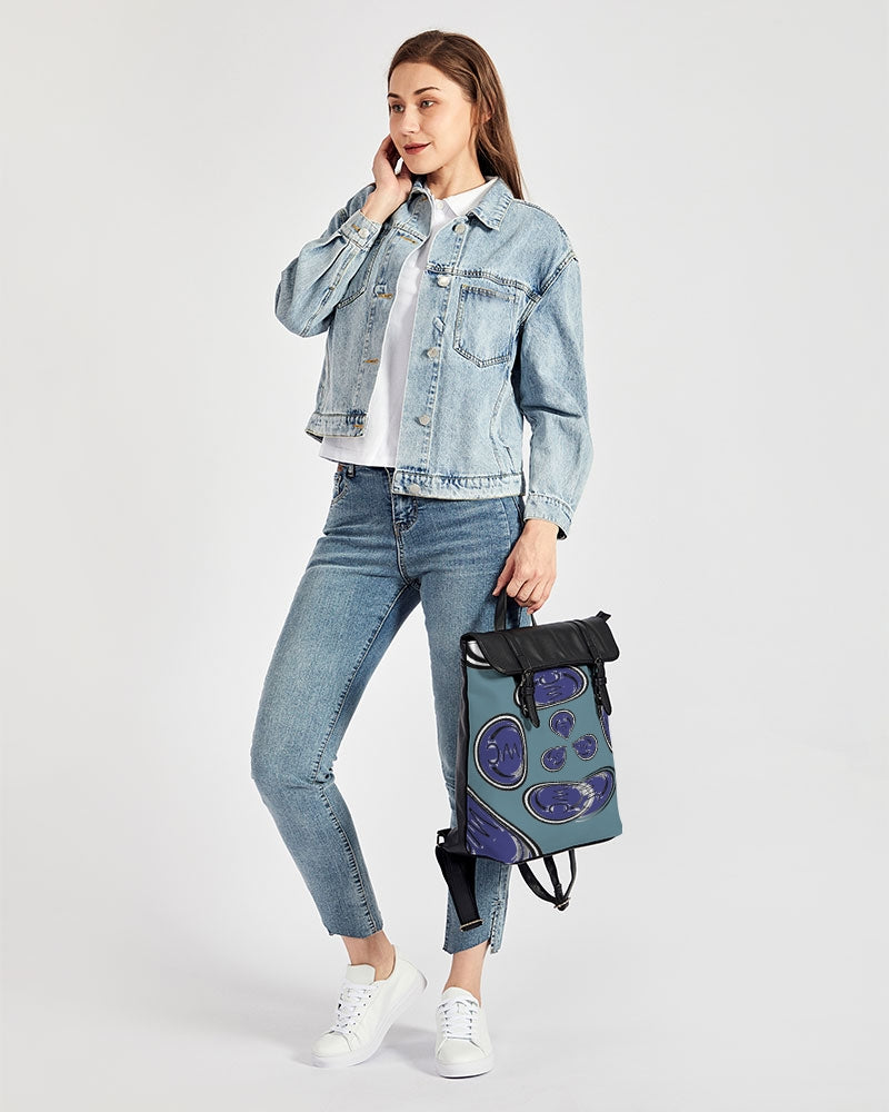 TOOBLUE Casual Flap Backpack