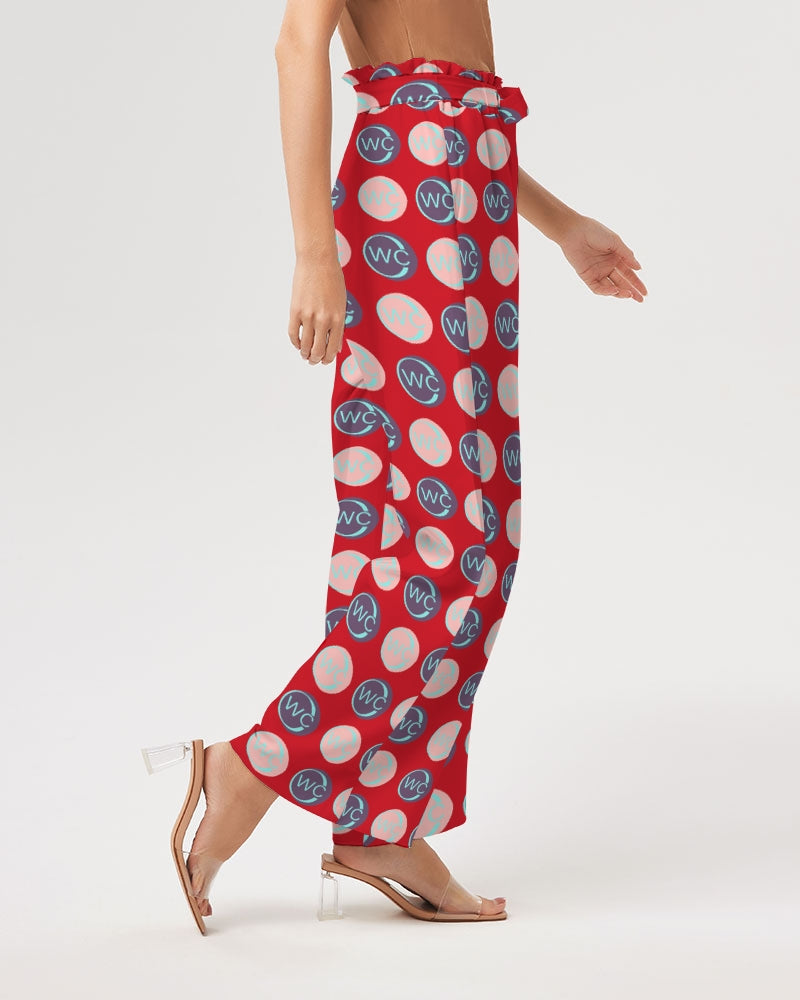 Short cake Women's High-Rise Wide Leg Pants