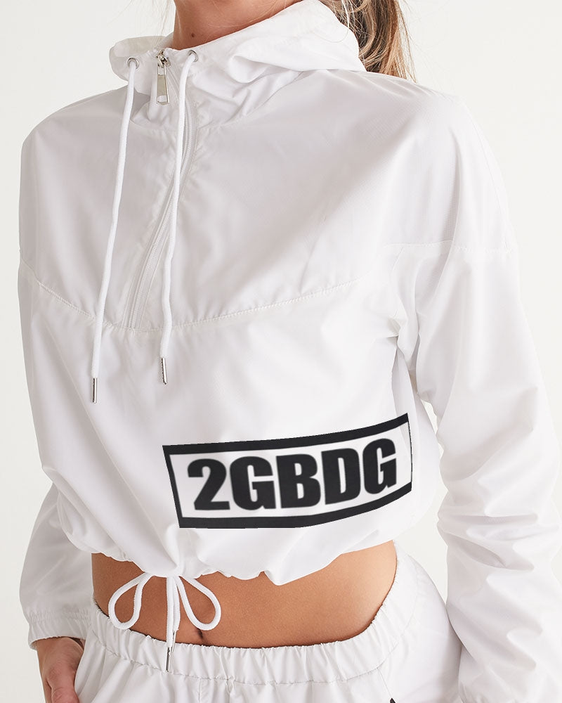 2GBDG  1st EDITION Women's Cropped Windbreaker
