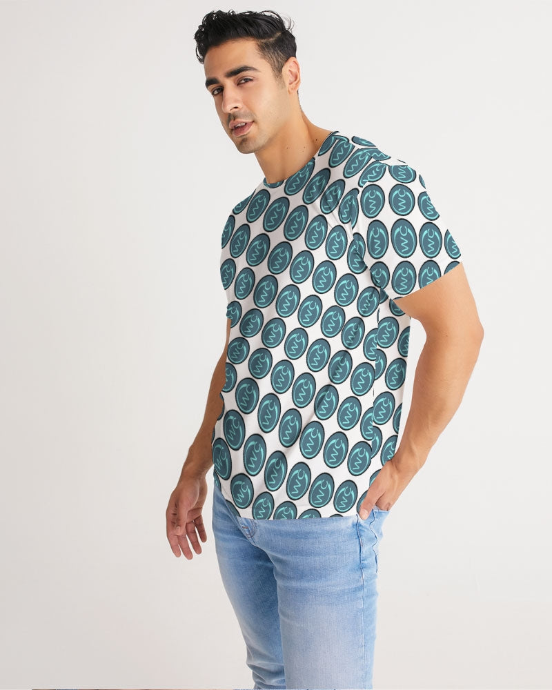 CWC White Aqua Men's Tee