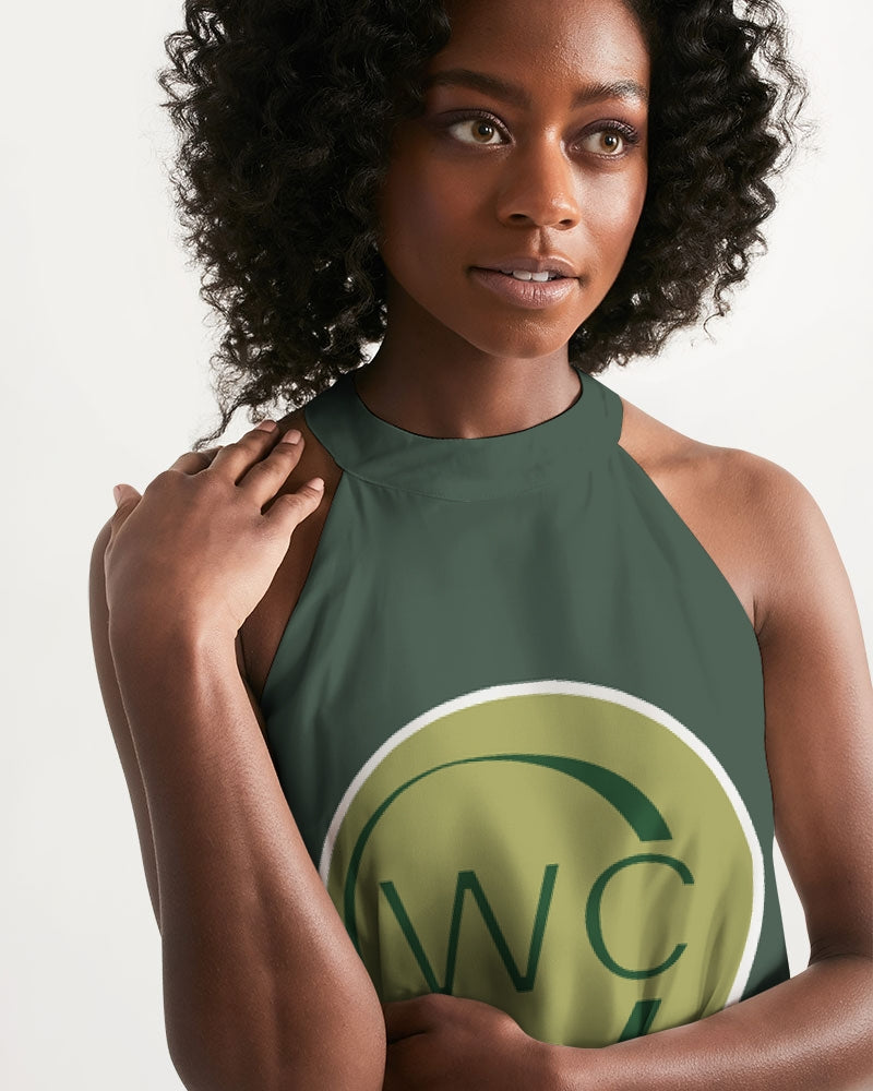 FOREST Women's Halter Dress