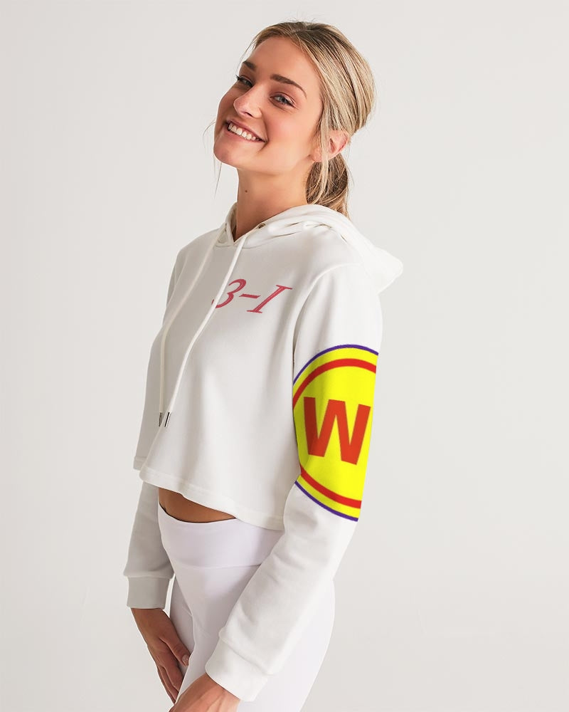 3-I Women's Cropped Hoodie