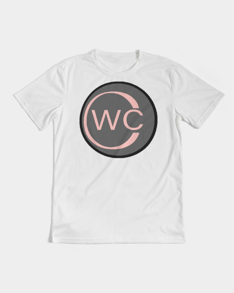 White Pink Black Men's Tee