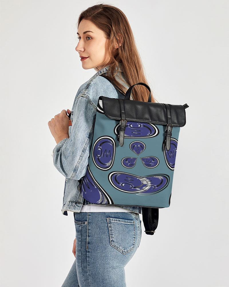 TOOBLUE Casual Flap Backpack