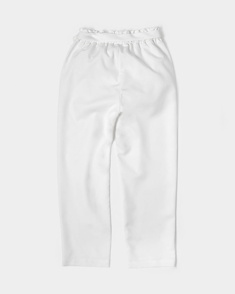 CWC LIFE Women's Belted Tapered Pants