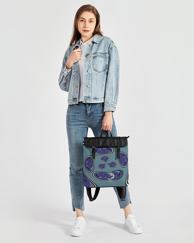 TOOBLUE Casual Flap Backpack