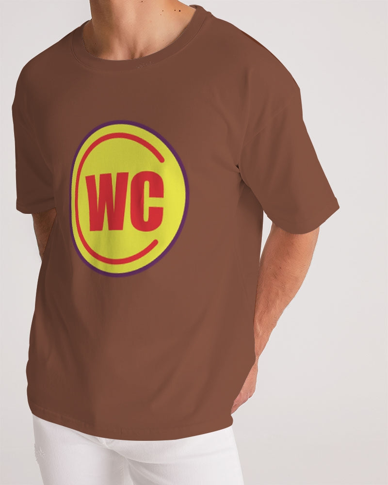 Brown Men's Premium Heavyweight Tee