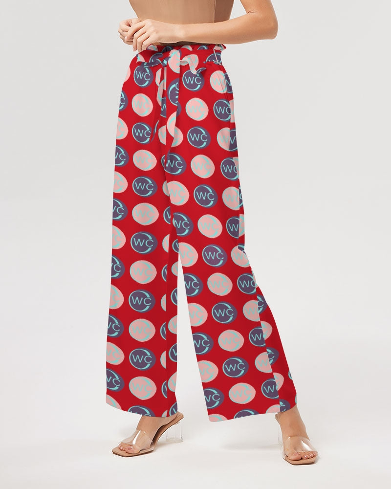 Short cake Women's High-Rise Wide Leg Pants