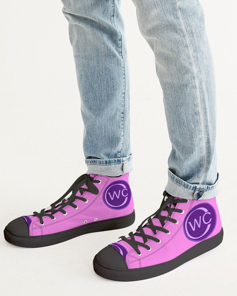 BUBBLE Men's Hightop Canvas Shoe - Black – CWC Christ Works Clothing