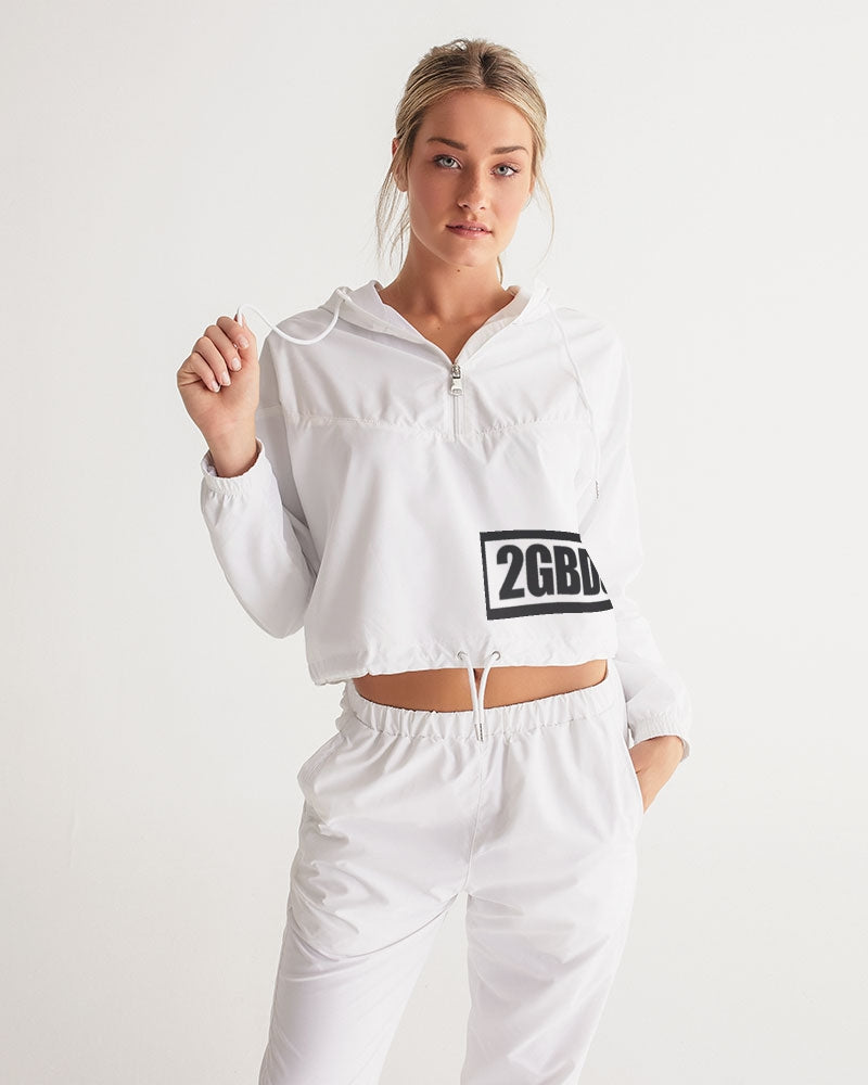 2GBDG  1st EDITION Women's Cropped Windbreaker