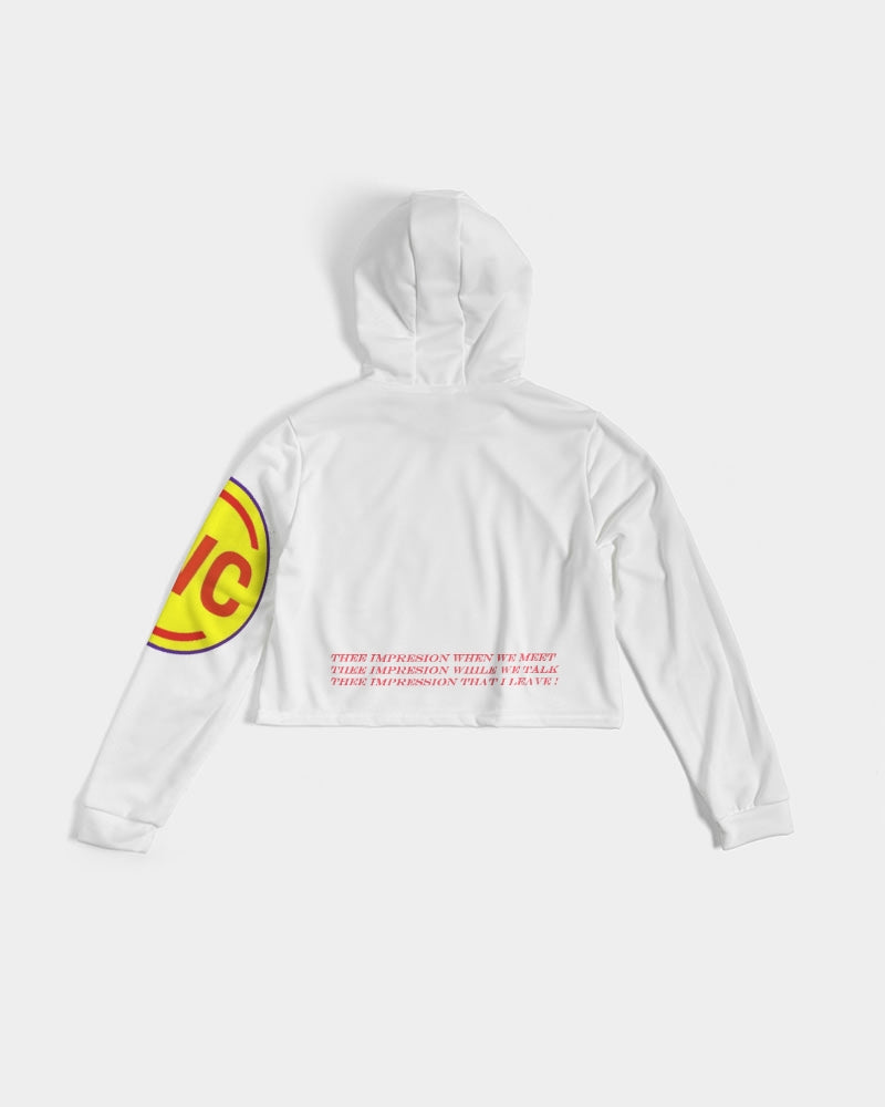 3-I Women's Cropped Hoodie