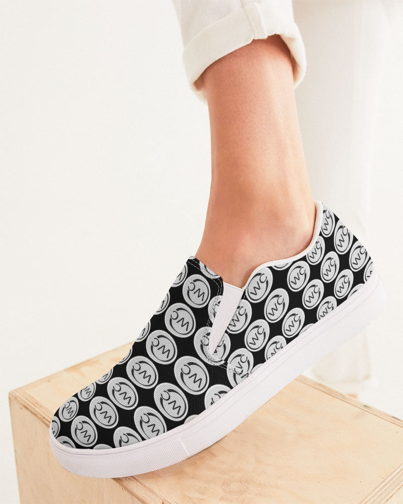 CwC B/w Women's Slip-On Canvas Shoe
