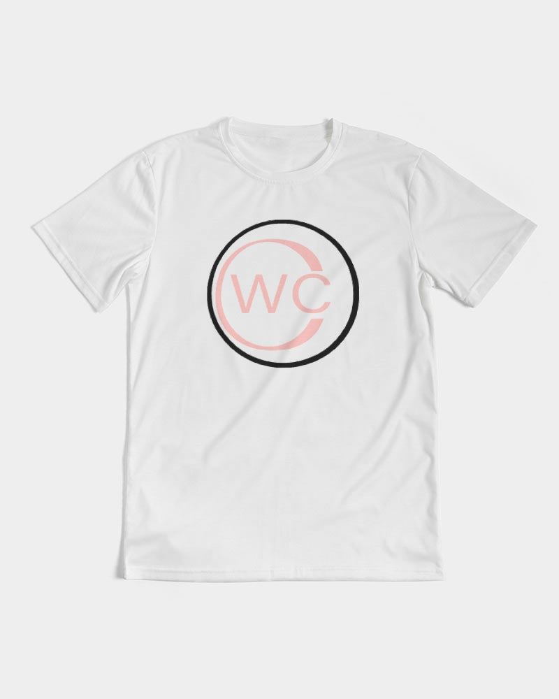 White Black and Pink Men's Tee