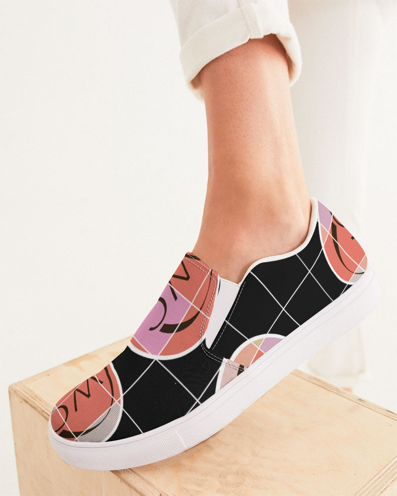 Puzzle Women's Slip-On Canvas Shoe