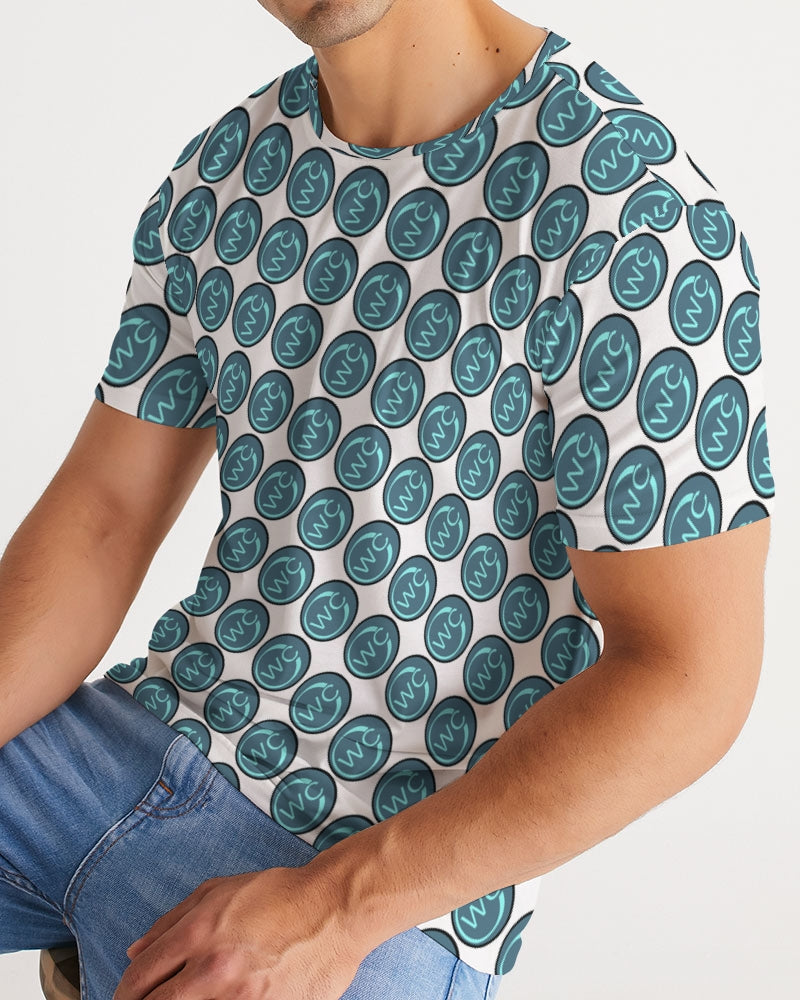 CWC White Aqua Men's Tee