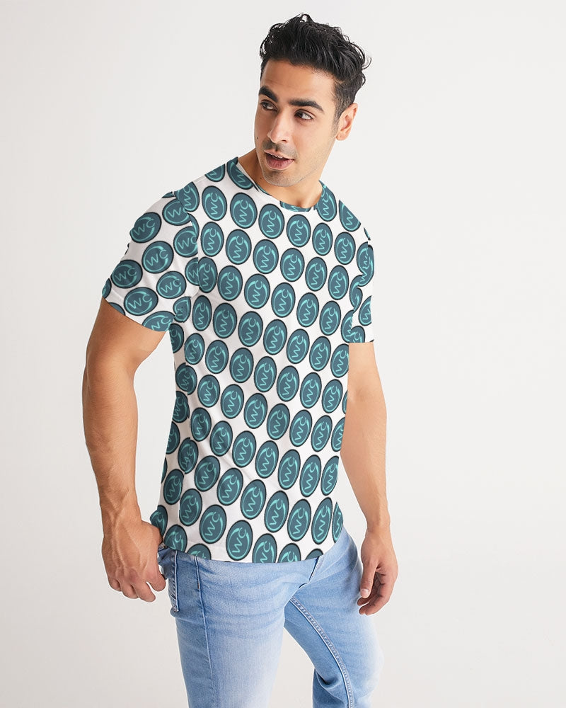 CWC White Aqua Men's Tee