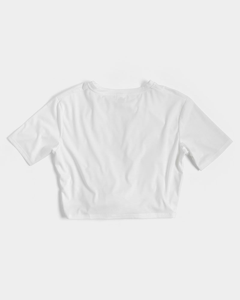 CWC LIFE Women's Twist-Front Cropped Tee