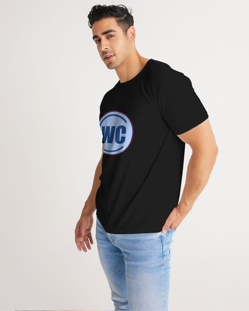 Black and blue Men's Tee