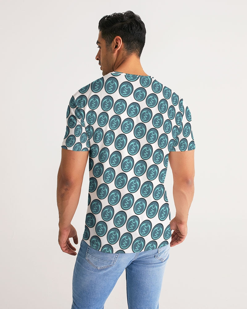 CWC White Aqua Men's Tee