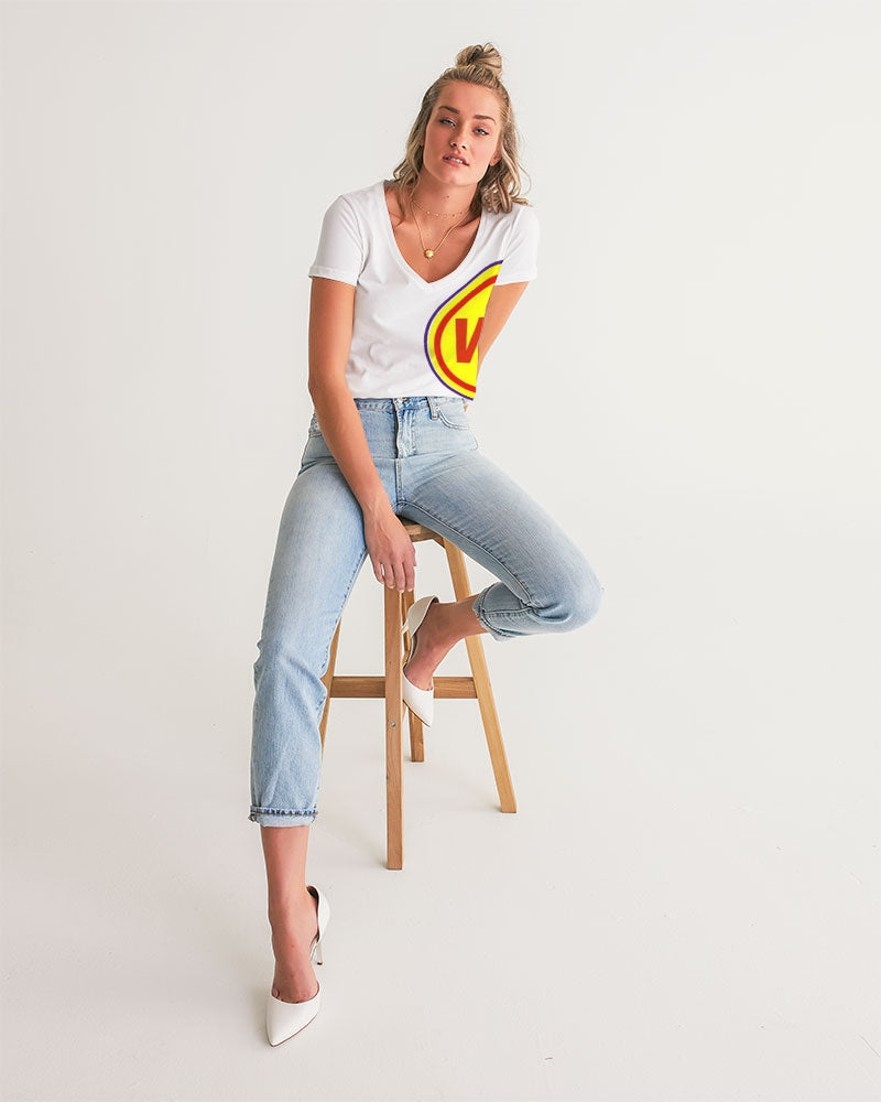 CWC LIFE Women's V-Neck Tee