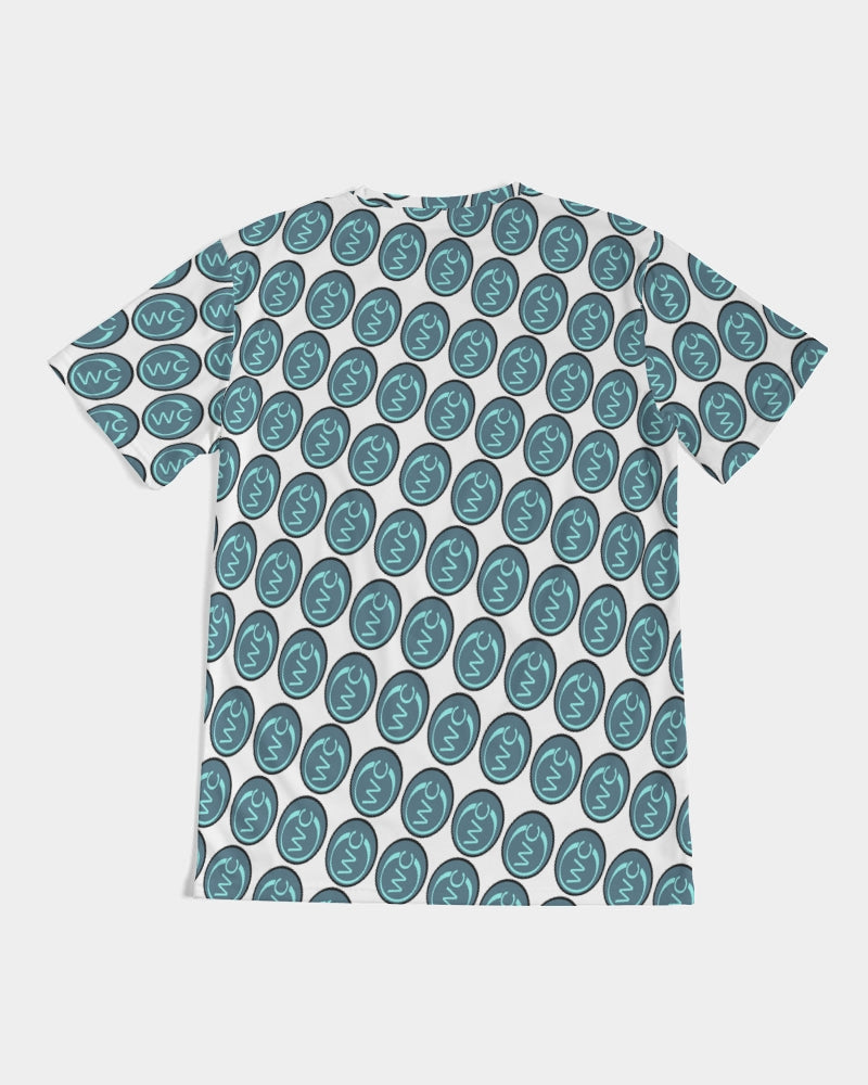 CWC White Aqua Men's Tee