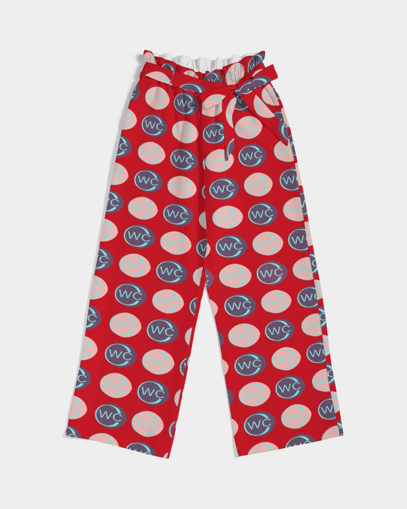 Short cake Women's High-Rise Wide Leg Pants