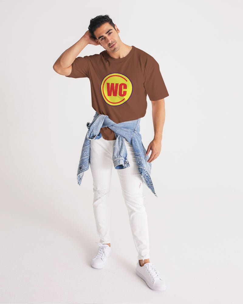 Brown Men's Premium Heavyweight Tee