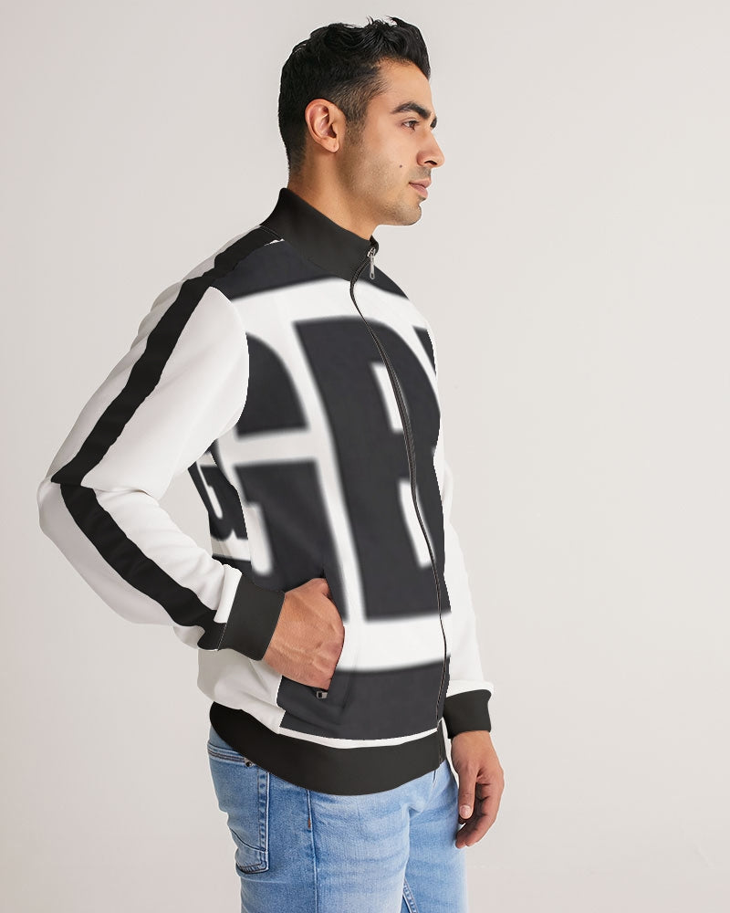 2GBDG  1st EDITION Men's Stripe-Sleeve Track Jacket