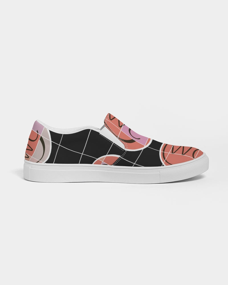 Puzzle Women's Slip-On Canvas Shoe