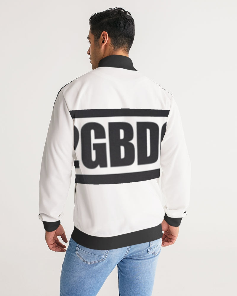 2GBDG  1st EDITION Men's Stripe-Sleeve Track Jacket